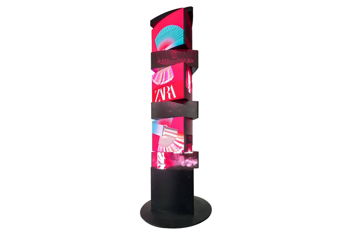 Creative Deformation Mechanical LED Display Screen