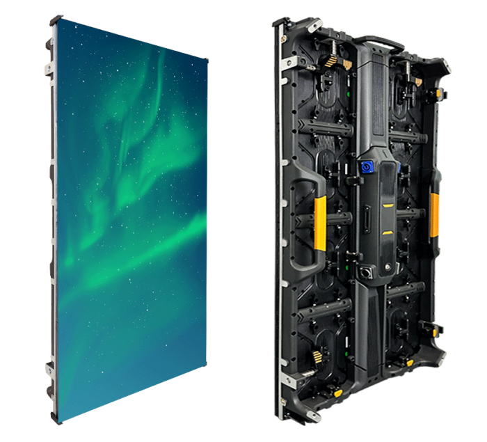 Outdoor high-end IP65 waterproof rental advertising LED display screen P2.6 P2.97 P3.91 P4.81__Leading LED display factory in China__500x1000mm LED display cabinet