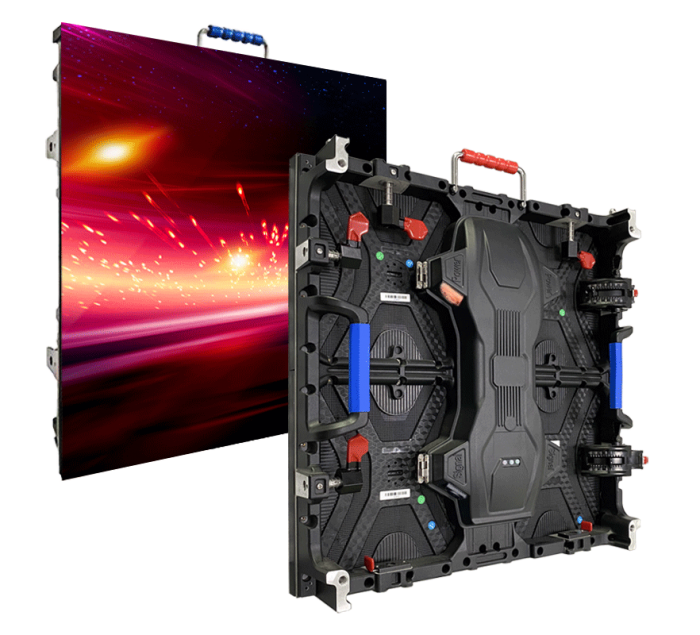 500x500mm P2.604 P2.976 P3.91 P4.81 IP65 Rental LED Splice Advertising Display Screen - Waterproof Video Wall Supplier