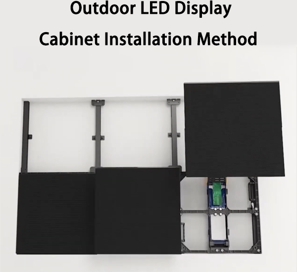 Outdoor LED Display Cabinet Installation Method