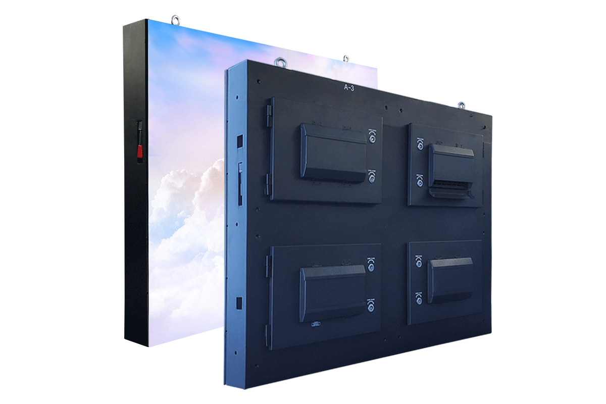 Outdoor LED display Advertising Billboard CH128O01 - P3 P4 P5 P6 P8 P10 LED screen 1280x960mm cabinet