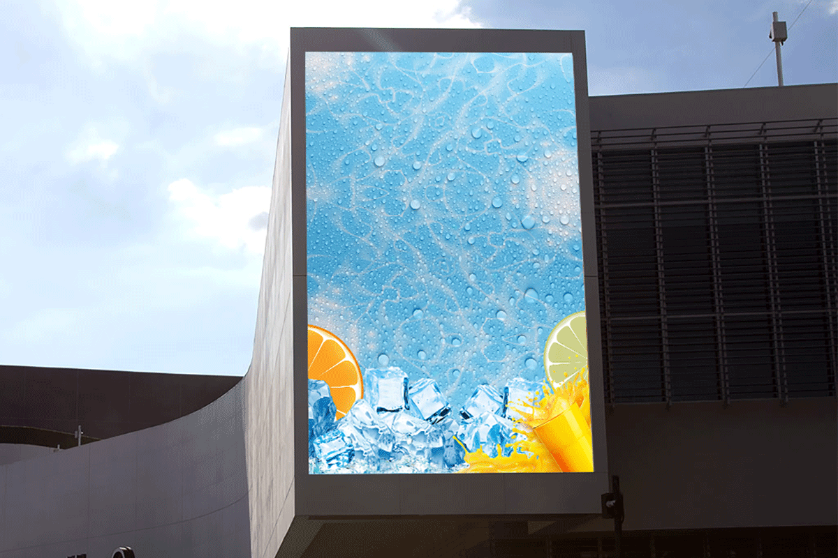 Outdoor LED display screen billboard application cases - P3 P4 P5 P6 P8 P10 LED screen 1280x960mm cabinet