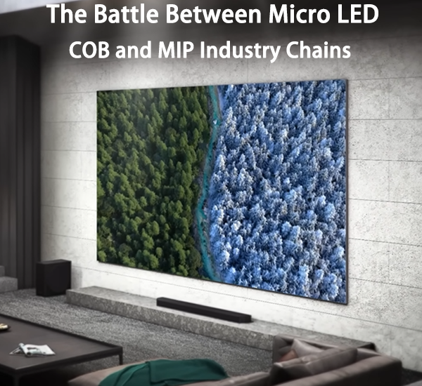 The Battle Between Micro LED, COB and MIP Industry Chains