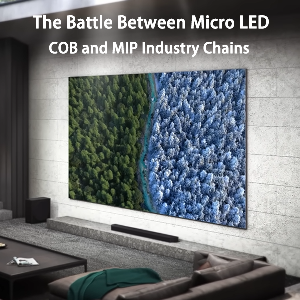 The Battle Between Micro LED, COB and MIP Industry Chains