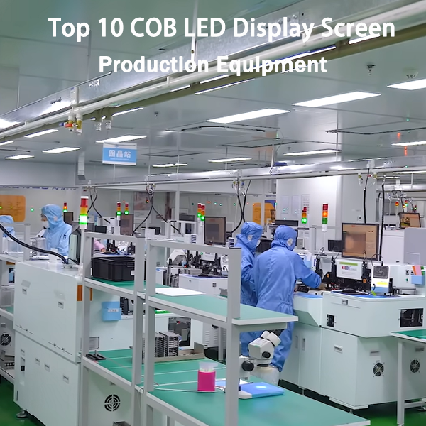 Top 10 COB LED Display Screen Production Equipment