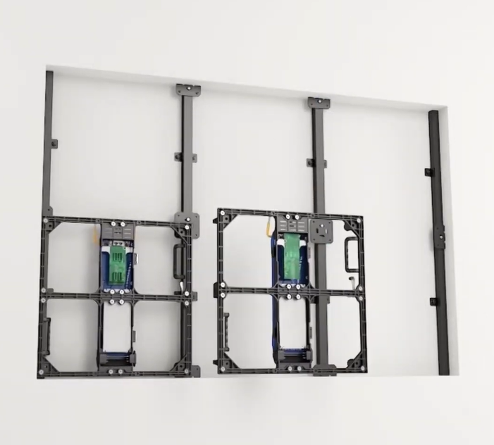 Outdoor LED Display Cabinet Installation Method - Suspended installation