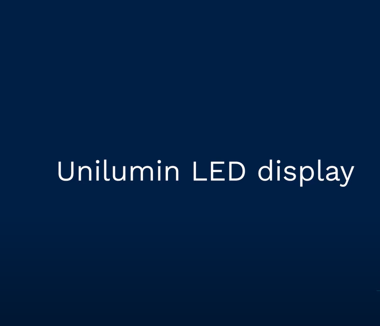 Unilumin LED display factory