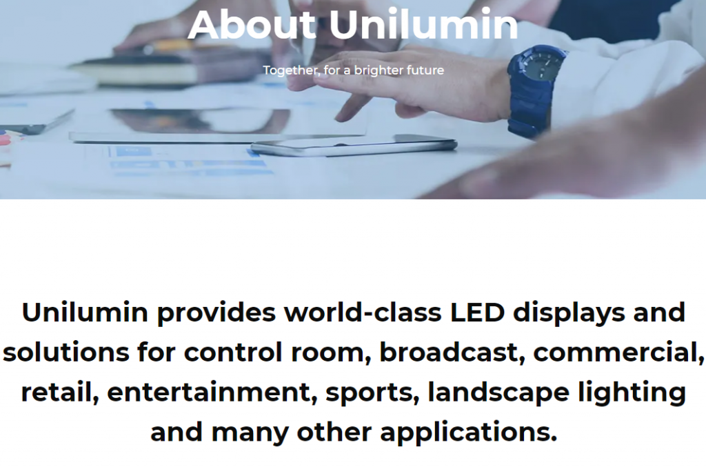 Unilumin, a COB LED display manufacturer in Malaysia