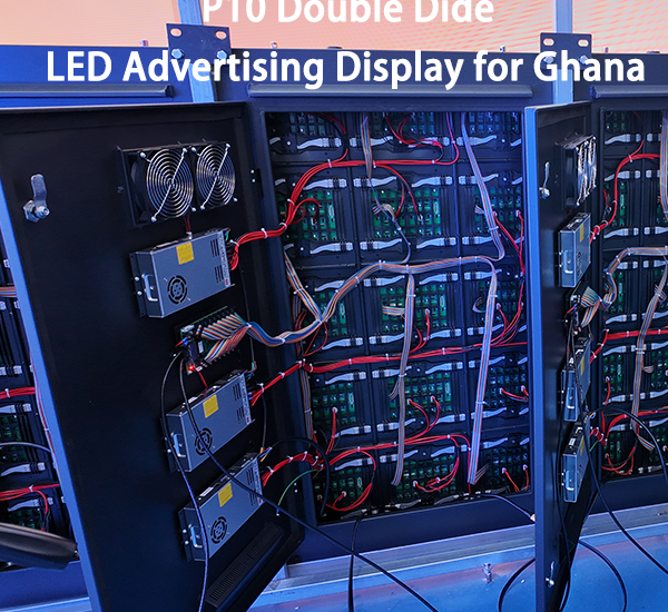 indoor and outdoor LED advertising display for Ghana