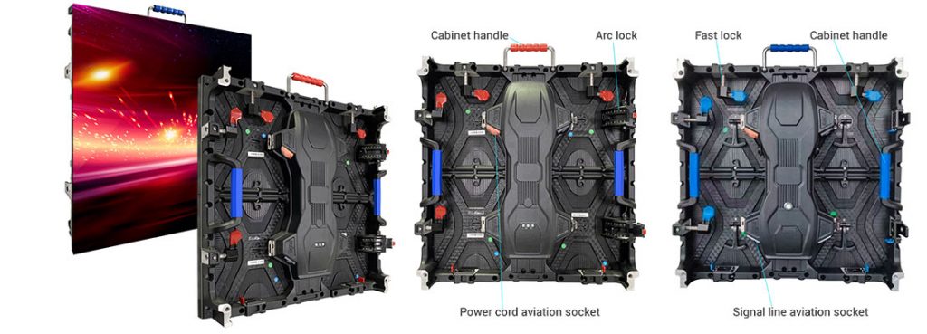 6 Top Rental LED Display Screens Recommended - 500X500mm rental LED splicing advertising display screen CH05R03