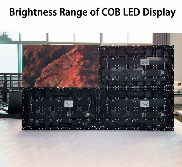 Brightness Range of COB LED Display