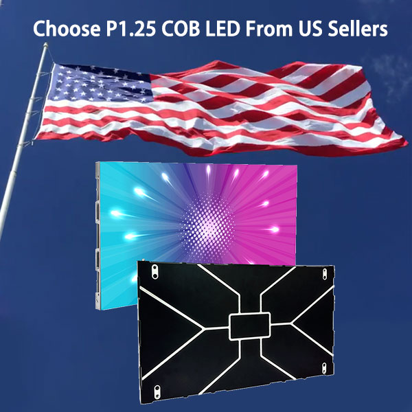 Choose P1.25 COB LED From US Sellers