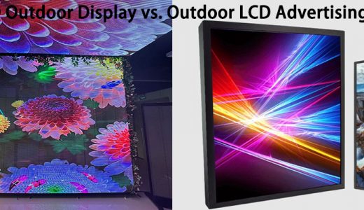 LED Outdoor Display vs. Outdoor LCD Advertising Machine