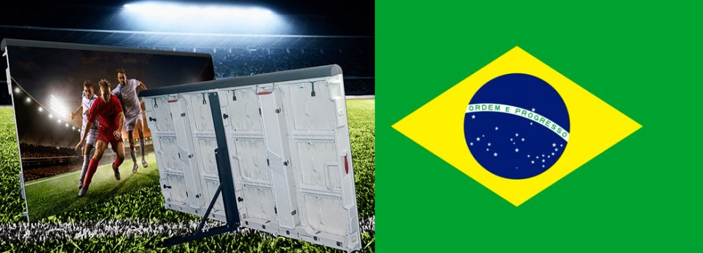 Stadium LED display supplier in Brazil