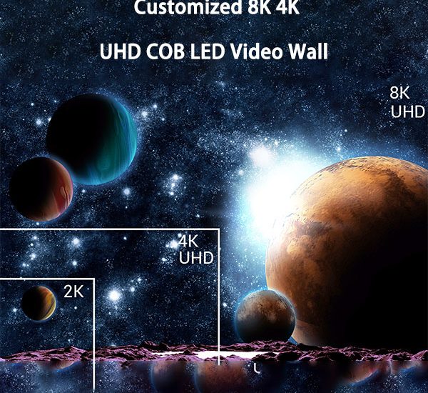 Customized 8K 4K UHD COB LED Video Wall