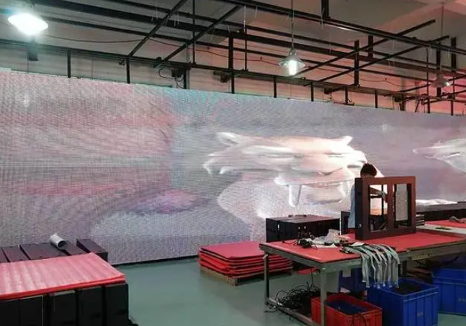 LED video wall factory in China - The long strip with the same height as the light board does not display or partially does not display, or is missing color