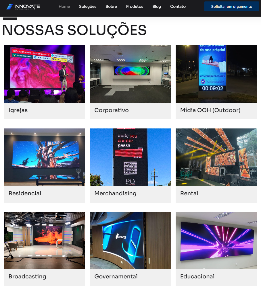 Innovate Brazil Painel De Led Ltda - One of the top 5 best LED display suppliers in Brazil - Top 5 Best LED Display Design Companies in Brazil