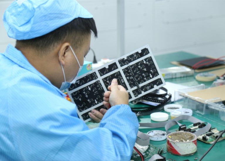 Quality control of LED Display